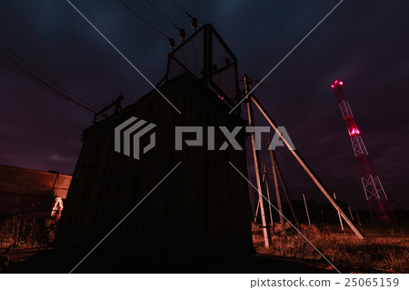 electrical transformer station electrical transformer station 25065159