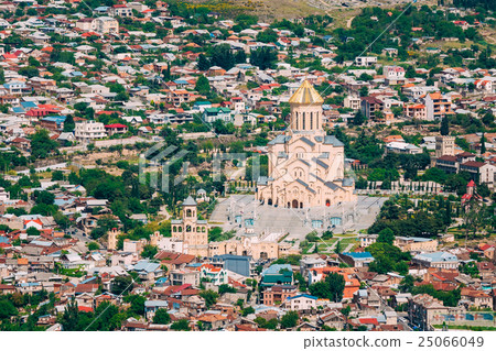 View Of Sameba Holy Trinity Cathedral Main View Of Sameba Holy Trinity Cathedral Main 25066049