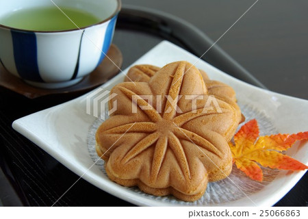 Autumn Leaves Manju Momiji Manjo Momji Manju Japanese Style Sweets 25066863