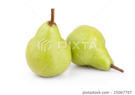 pears isolated on white background 25067787