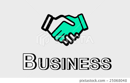 Trust Handshake Partnership Coooperation Graphic Concept 25068048