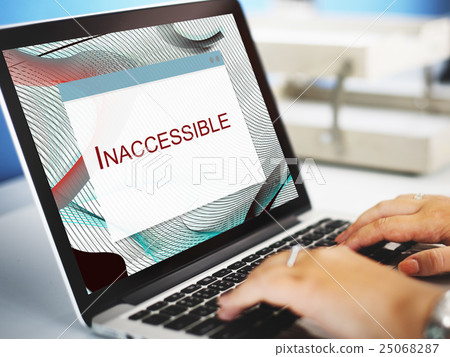 Error Halted System Disconnect Caution Concept Error Halted System Disconnect Caution Concept 25068287