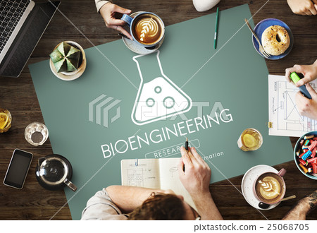 Scientific Biochemistry Genetics Engineering Concept Scientific Biochemistry Genetics Engineering Concept 25068705