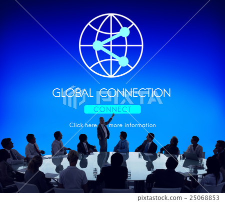 Connection Internet Communication Network Sharing Concept 25068853