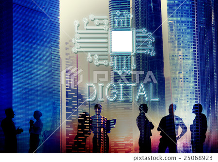 Technology Circuit Processor Innovation Network Concept Technology Circuit Processor Innovation Network Concept 25068923