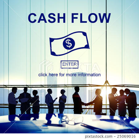 Cash Flow Business Money Financial Concept 25069016