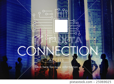 Circuit Board Chip Technology Concept Circuit Board Chip Technology Concept 25069025