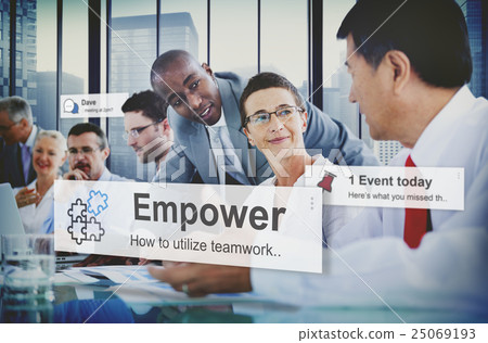Empower Empowering Empowerment Improvement Concept Empower Empowering Empowerment Improvement Concept 25069193