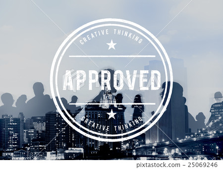 Approved Authentic Quality Guaranteed Product Concept 25069246