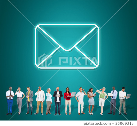 Message Letter Envelope Chat Graphic Concept Message Letter Envelope Chat Graphic Concept 25069313