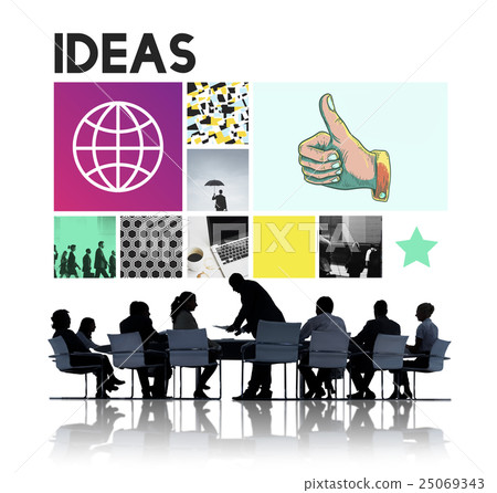 Ideas Thumps up Mission Strategy Concept 25069343