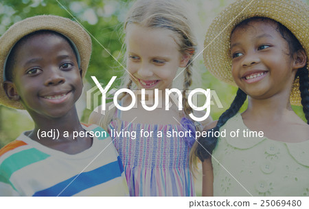 Teenybopper Young Children Youth Kids Concept Teenybopper Young Children Youth Kids Concept 25069480