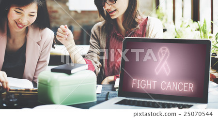 Breast Cancer Support Fight Care Hope Graphic Concept Breast Cancer Support Fight Care Hope Graphic Concept 25070544