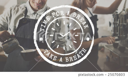 Time for a Break Take a Breath Relaxation Concept 25070803