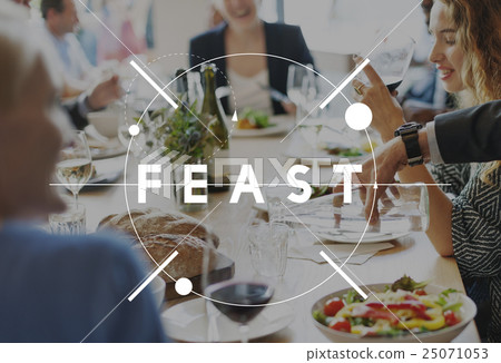 Eating Meeting Togetherness Diner Concept Eating Meeting Togetherness Diner Concept 25071053