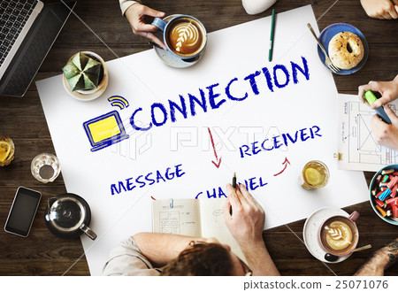 Blog Chat Communication Connection Graphic Concept Blog Chat Communication Connection Graphic Concept 25071076
