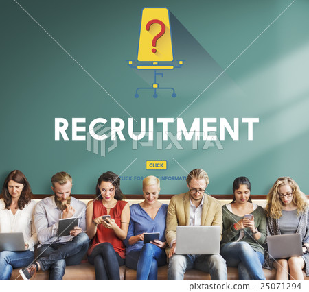 Job Search Occupation Recruitment We're Hiring Concept Job Search Occupation Recruitment We're Hiring Concept 25071294