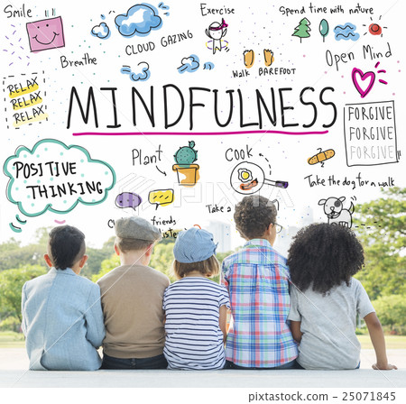 Mindfulness Optimism Relax Harmony Concept 25071845