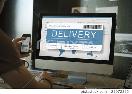 Logistics Delivery Cargo Freight Shipment Concept 25072255