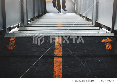Staircase Station Walking Signs concept 25072682