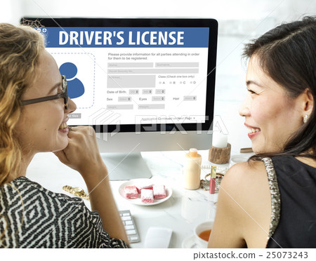Drivers License Registeration Application Webpage Concept Drivers License Registeration Application Webpage Concept 25073243
