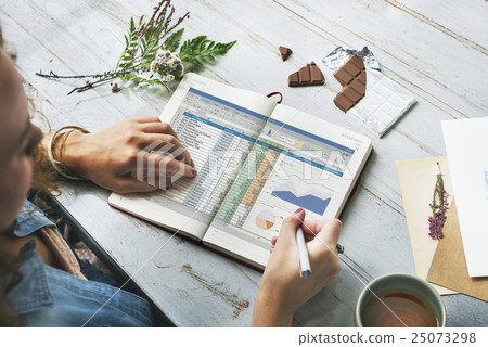 Data Information Report Statistics Strategy Concept 25073298