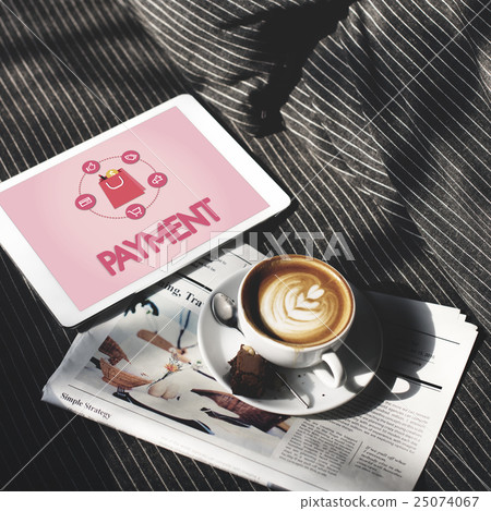 Shopping Online Buy Sale Shopahoslics Concept 25074067