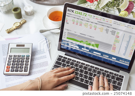 Stock Exchange Trading Forex Finance Graphic Concept Stock Exchange Trading Forex Finance Graphic Concept 25074148