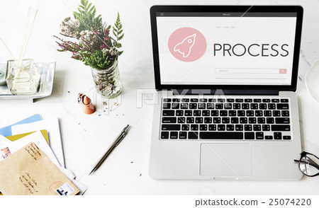 Process New Business Launch Plan Concept 25074220