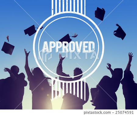 Approved Authentic Quality Guaranteed Product Concept 25074591