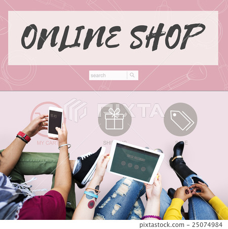 Online Shop Buy Internet Shopping Store Concept 25074984