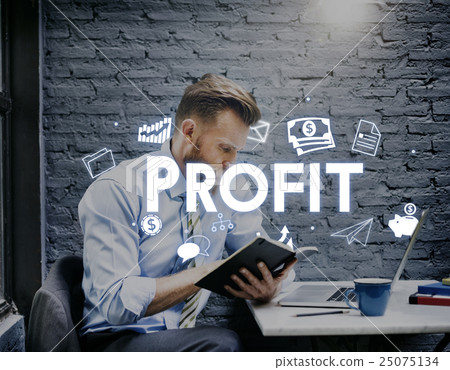 Profit Earnings Income Financial Economy Proceeds Concept 25075134