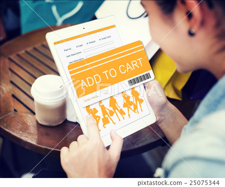 Shopping Online Order Purchase Buying Concept Shopping Online Order Purchase Buying Concept 25075344