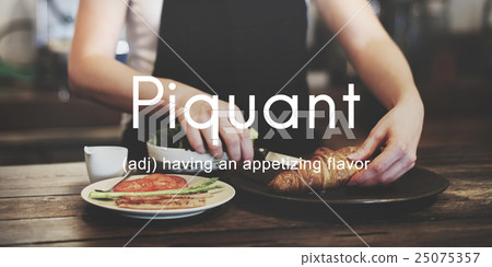Food Piquant Delicious Cuisine Appetizing Concept Food Piquant Delicious Cuisine Appetizing Concept 25075357