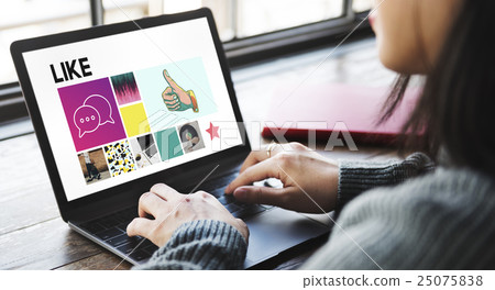 Social Media Blog Communication Chat Communication 25075838