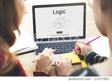 Logic Intelligence Rational Reason Solution Ideas Concept 25075961