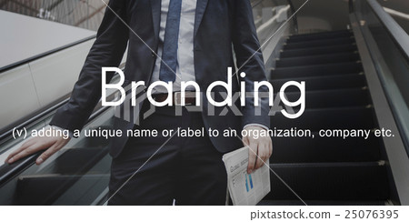 Stock Photo: Branding Brand Copyright Label Logo Product Concept