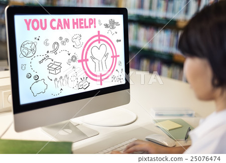 Donations Foundation Giving Help Welfare Charity Concept 25076474