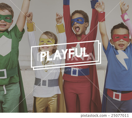 Team Kids Heroes Aspiration Goals Concept Team Kids Heroes Aspiration Goals Concept 25077011