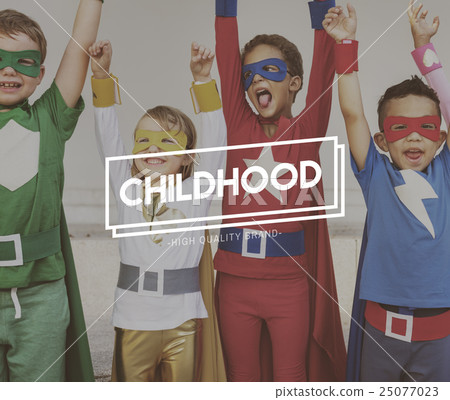 Team Kids Heroes Aspiration Goals Concept 25077023