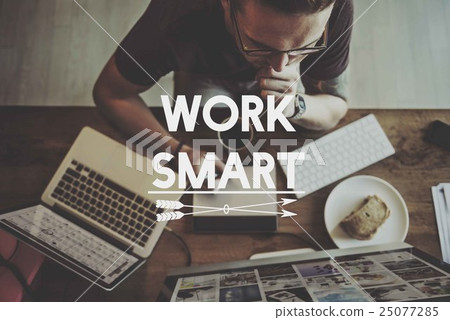Online Business Work Office Art Concept 25077285
