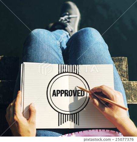 Approved Authentic Quality Guaranteed Product Concept Approved Authentic Quality Guaranteed Product Concept 25077376