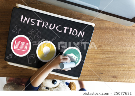 Instruction Teaching Education Knowledge School Concept 25077651