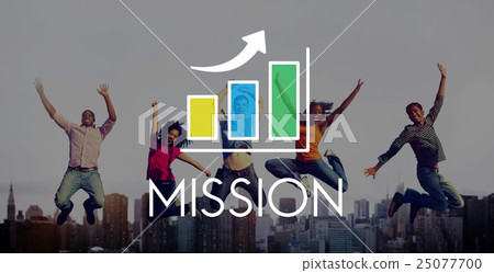 Business Development Growth Bar Chart Concept Business Development Growth Bar Chart Concept 25077700
