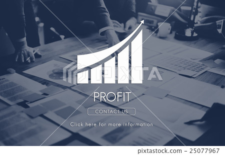 Business Success Report Graph Concept Business Success Report Graph Concept 25077967