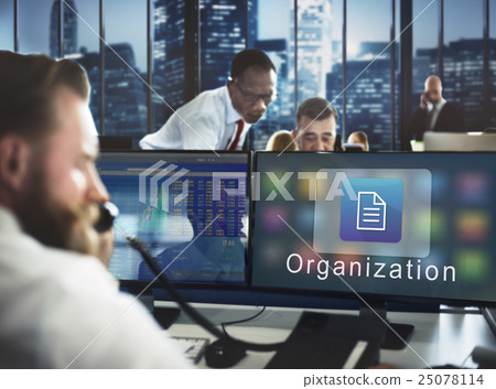 Business Organization Application Page Icon Concept Business Organization Application Page Icon Concept 25078114