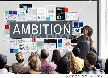 Ambition Aspiration Business Vision Goals Concept 25078365