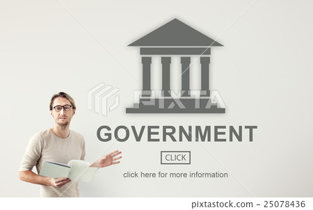 Authority Government Pillar Graphic Concept 25078436