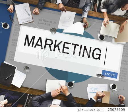 Marketing Analytics Strategy Solution Business Concept 25078609