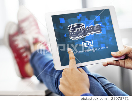 Movie Cinema Ticket Graphic Concept 25078771